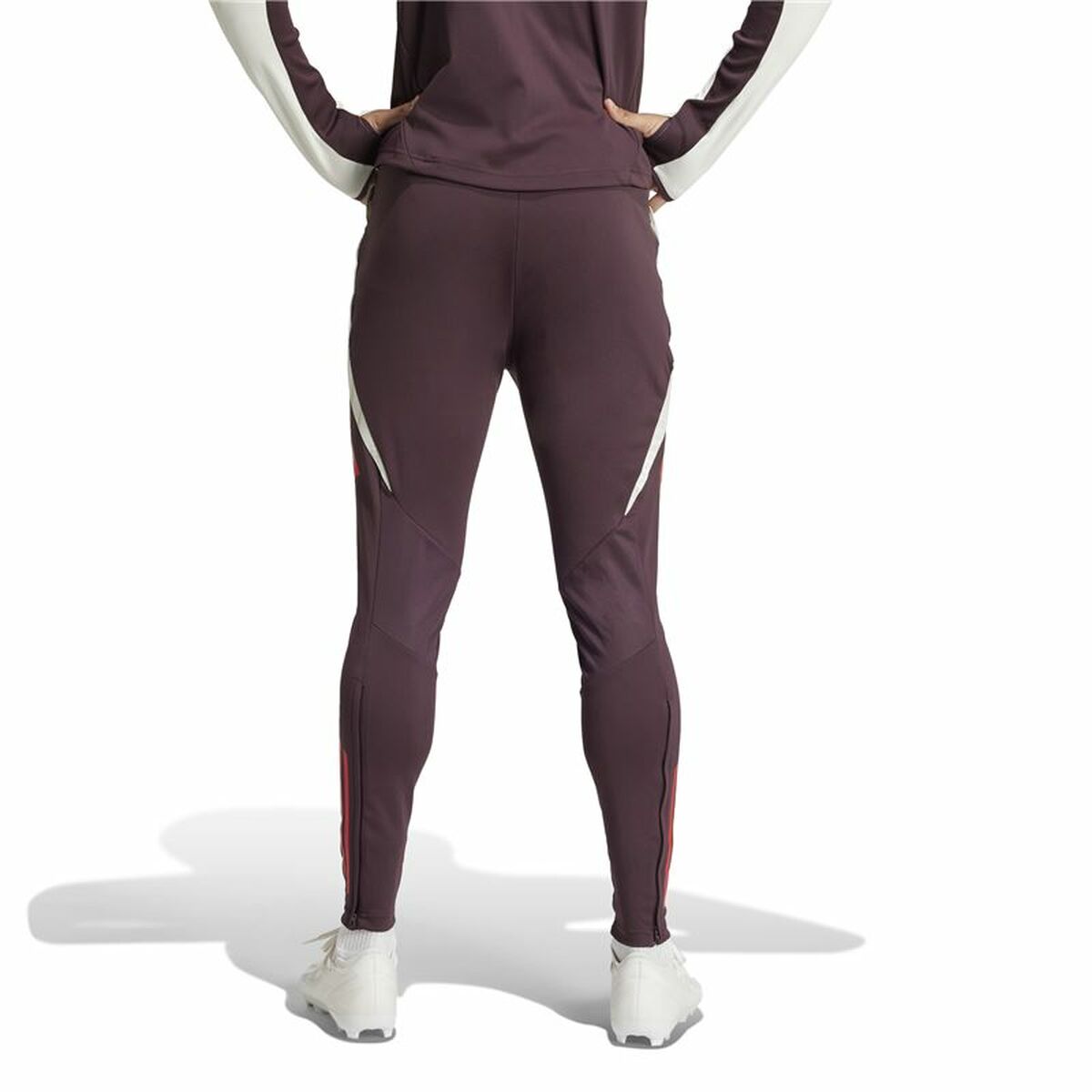 Long Sports Trousers Adidas Fc Bayern 24/25 Tiro24 Brown Maroon Men