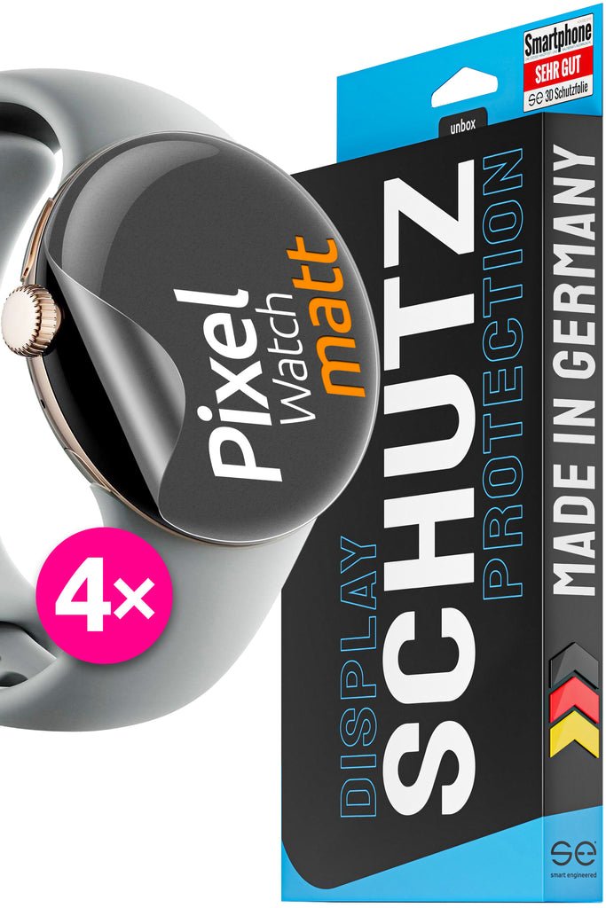 Se 3D Screen Protector Google Pixel Watch Entspiegelt (vpe 4)