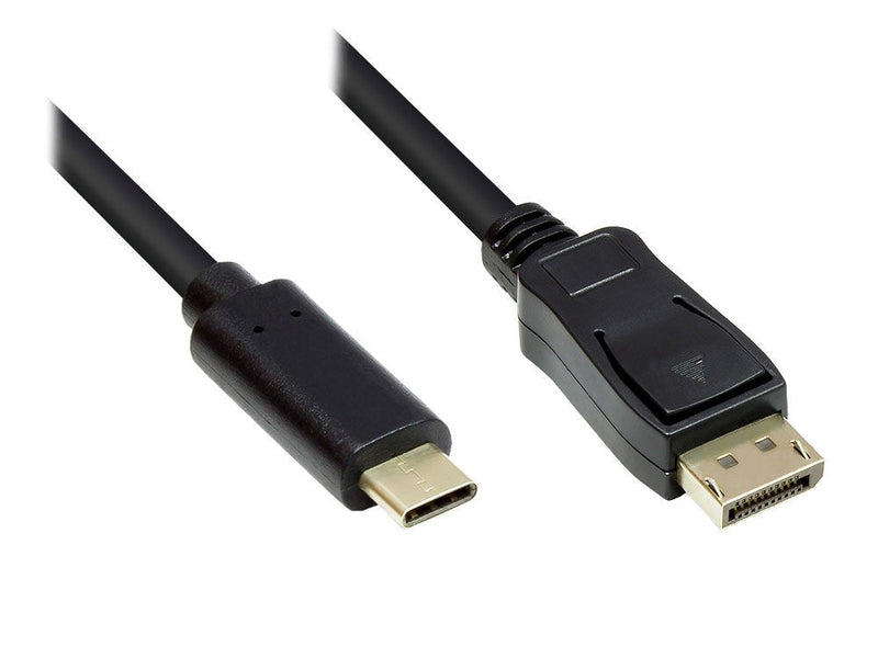 Good Connections Cable Adapter USB-C An DP1.2 Black 10M