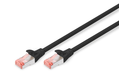 Digitus Network Cable AWG27 CAT.6 S/FTP Lszh 0.25M Black DK-1644-0025/Bl — image 1