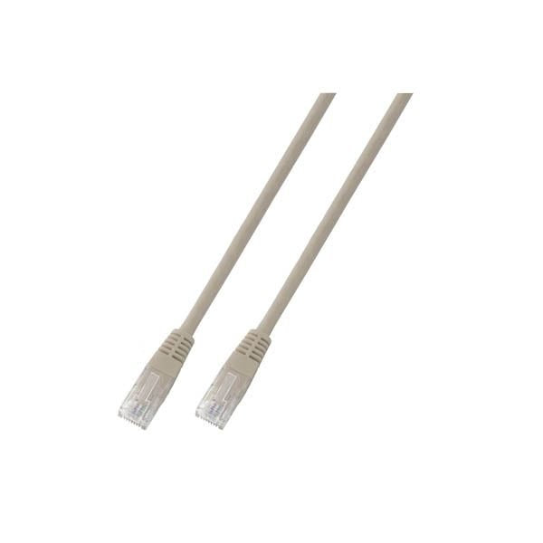 Efb RJ45 Network Cable U UTP, CAT.6, Pvc, Cca, 2M, Grey