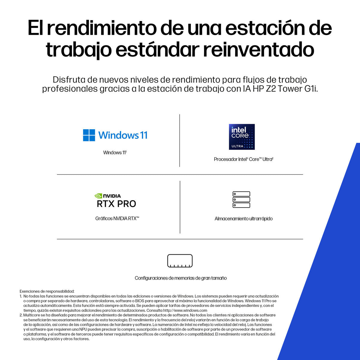 Hp Desktop Pc Hp D4Cu5Et#Abe 48 Gb Ultra 7-265 Nvidia Rtx A1000