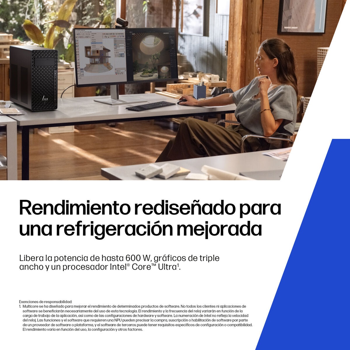 Hp Desktop Pc Hp D4Cu5Et#Abe 48 Gb Ultra 7-265 Nvidia Rtx A1000