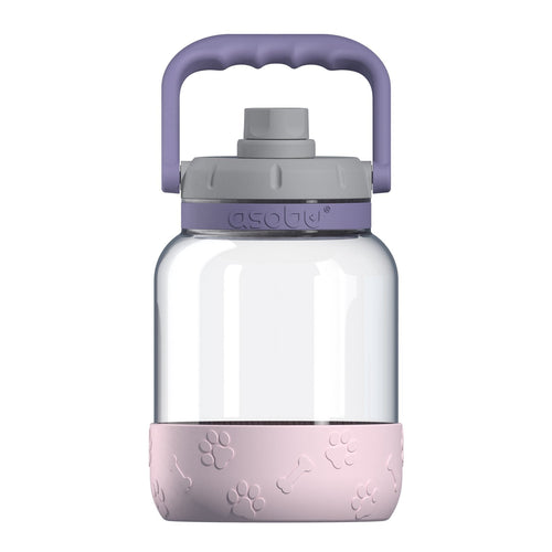 Asobu - The Barkley Dog Bowl - Bottle Tritán 1,5 Liter With Cuenco Perro Pink — image 1