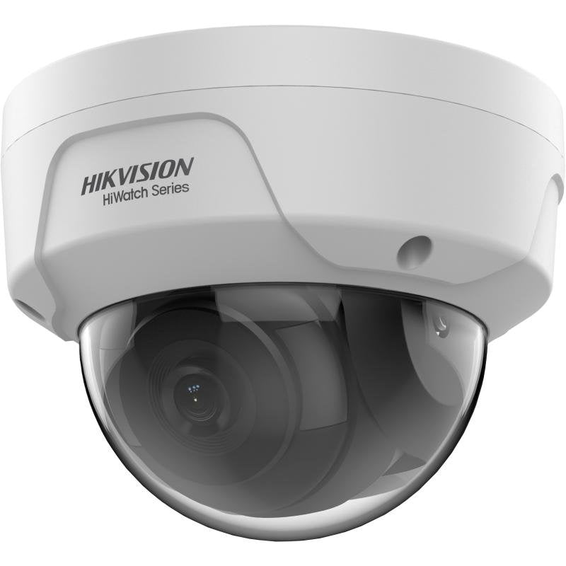 Hikvision Camera HWI-D140HA Security Domo IP 4MP Antivandálico Outdoor With Visión Night 30M, Lente Fixed 2.8M