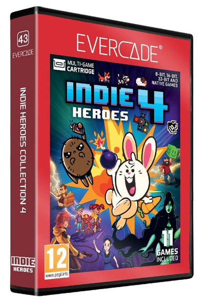 Set Evercade Indie Heroes Collct. 4 Retro — image 1