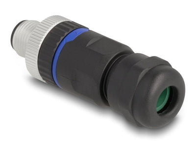 Delock 60533 M12 Connector Codificado a 4 Pines Male Assembly With Connection Screw — image 1