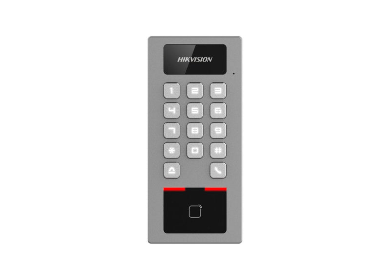 Hikvision Terminal Biométrico Control Access / Video Doorbell Access Wi-Fi Antivandálico