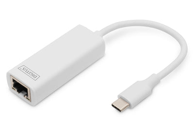 Digitus Adapter Hub USB Type-c 3.0 Adapter Ethernet Gigabit 10/100/1000Mbps — image 1