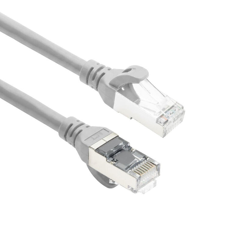 Grey 5 Meters Tpe S FTP CAT.6A Ultra-flex Patch Cable Snagless With RJ45 Connectors
