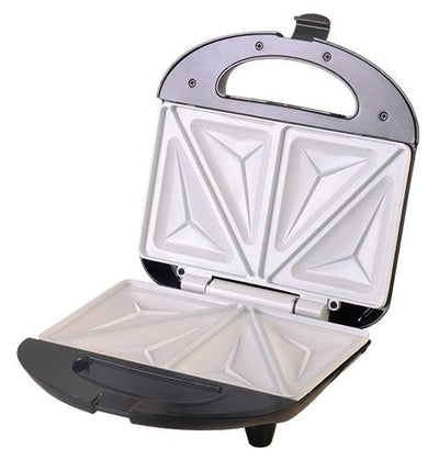Camry Sandwichera Cr 3018 700W Black Silver — image 1