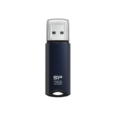 Silicone Power Usb-stick 32GB USB 3.2 M02 Blue Alu Bulk — image 1