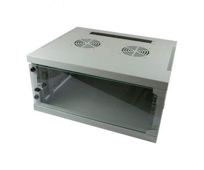 Allnet 19\WANDGEHÄUSE, 4HE, 1-TEILIG, T444/B541MM, Lichtgris, Smq-serie, — image 1