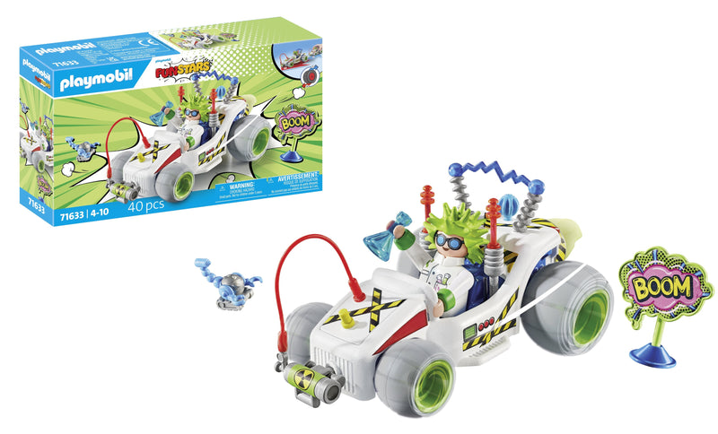 Playmobil 71633 Funstars Racing Profesor, Juguete Construcción 71633