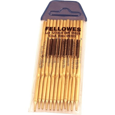 Fellowes Pack 12 Recargas Pen Colour Blue — image 1