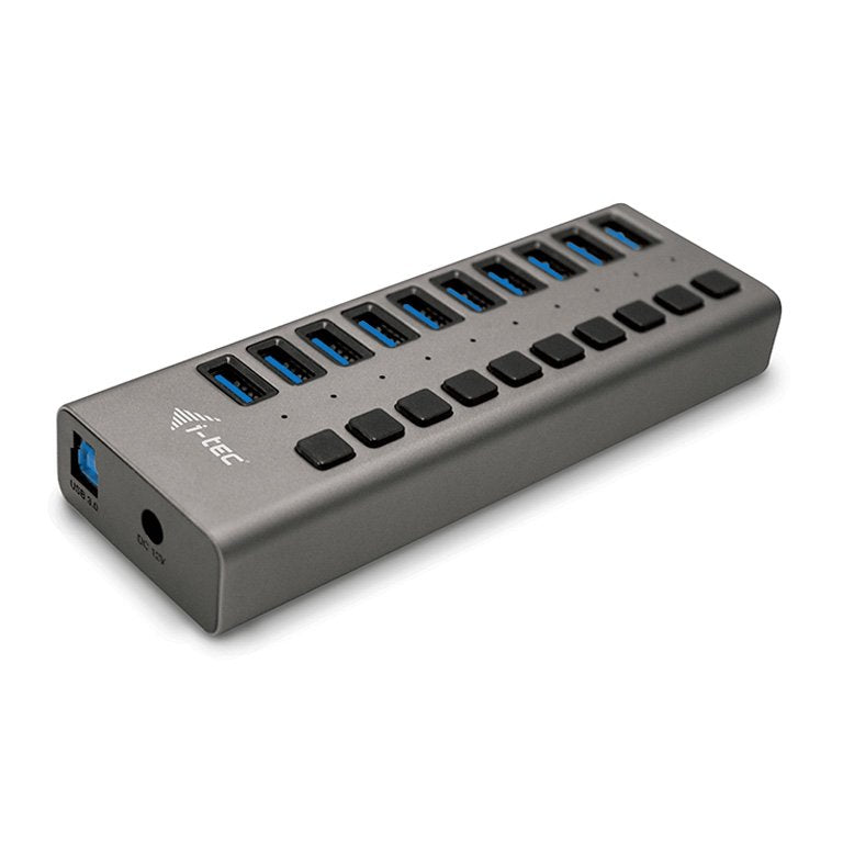 I-tec Hub Charging 10x USB 3.0 + Adapter 48W
