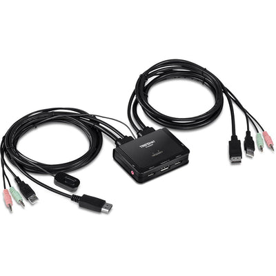 Trendnet Conmutador KVM TK-220DPI - 2 Computers — image 1