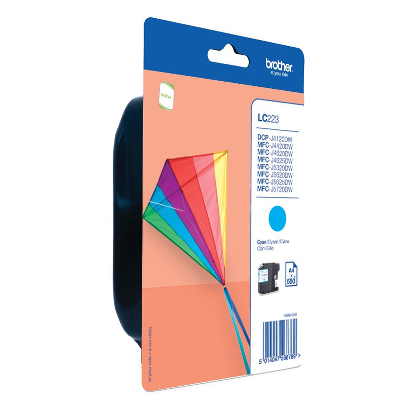 Brother Ink Cartridge Genuine LC-223CBP Cyan