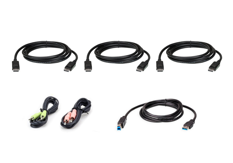 Aten Kit Cable KVM Seguro DisplayPort Triple Display USB 1,8M