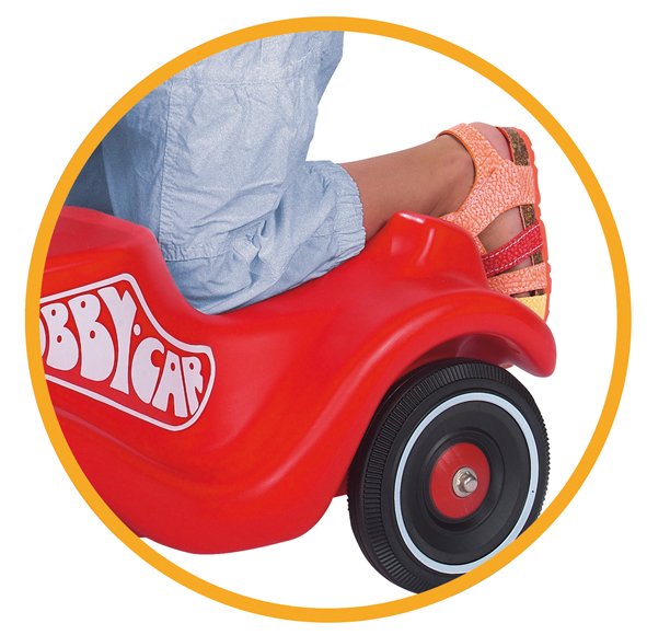 Big Bobby-car-classic, Correpasillos Red / Black