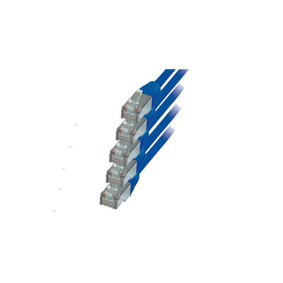 S-conn CAT.6 S/FTP 1M Network Cable Blue CAT.6 S/FTP (s-STP) — image 1