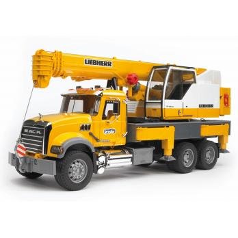 Bruder Camion Mack With Grua Liebherr - Escala 1:16 02818 — image 1