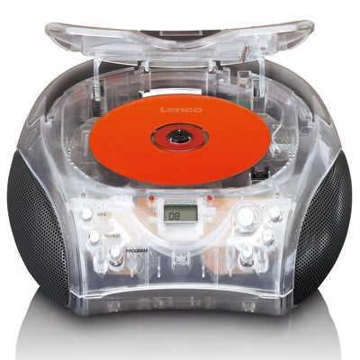 Lenco SCD-24TR Radio Laptop Digital Transparent — image 1