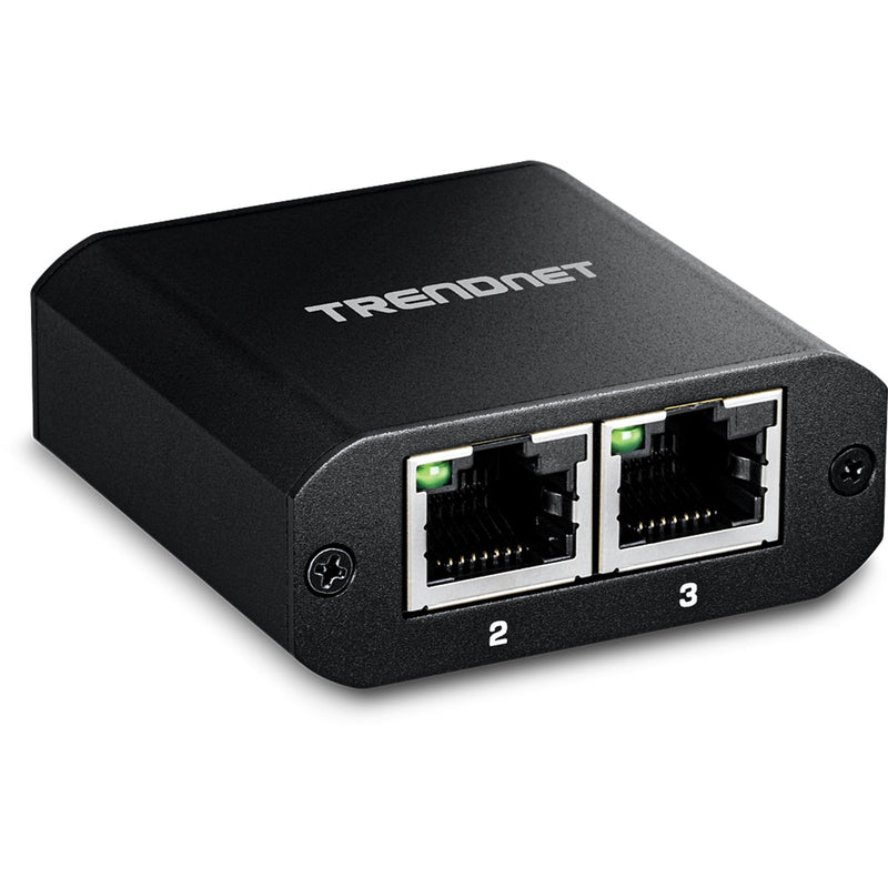 Trendnet TEG-102S 2-PORT-Gigabit-SPLITTER, With USB C Power Supply