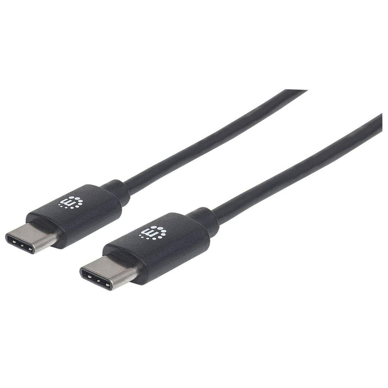 Manhattan 353342 USB Cable 1M 3.2 Gen 2 (3.1 Gen 2) USB C Black