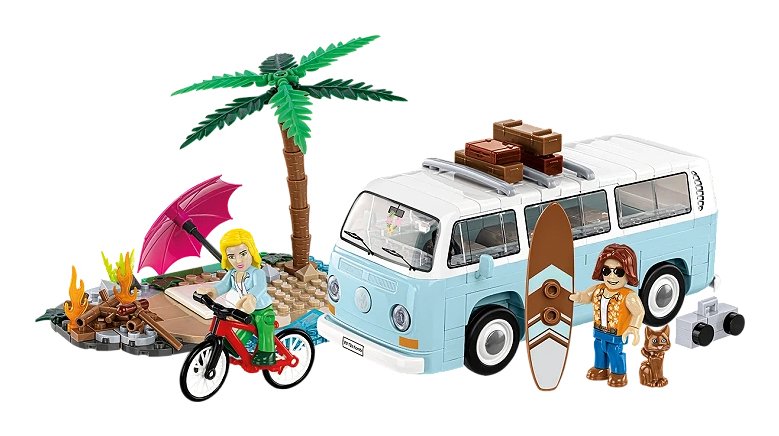 Cobi Volkswagen T2A Familiar, Toy Construcción Escala 1:35 Cobi-24617