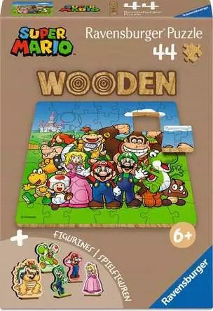 Ravensburger Puzzles Wood Children - Super Mario 44 Pieces 12004086