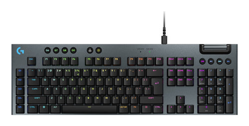 Logitech Keyboard English Mecánico G915 X Layout Us RGB Cableado Ultra Low Perfil — image 1