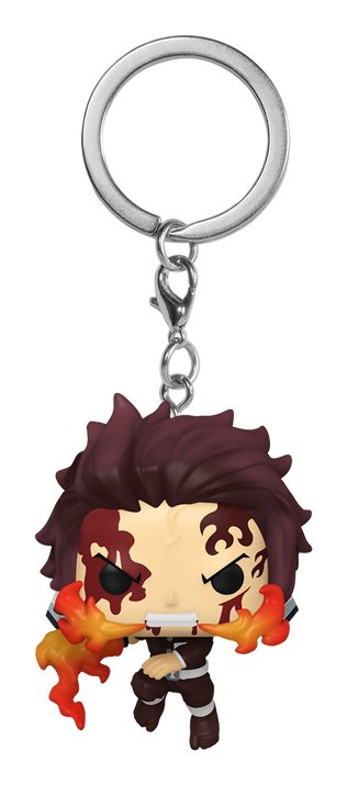 Keyring Pocket Pop Keychain Demon Slayer Kimetsu No Yaiba Tanjiro Kamado