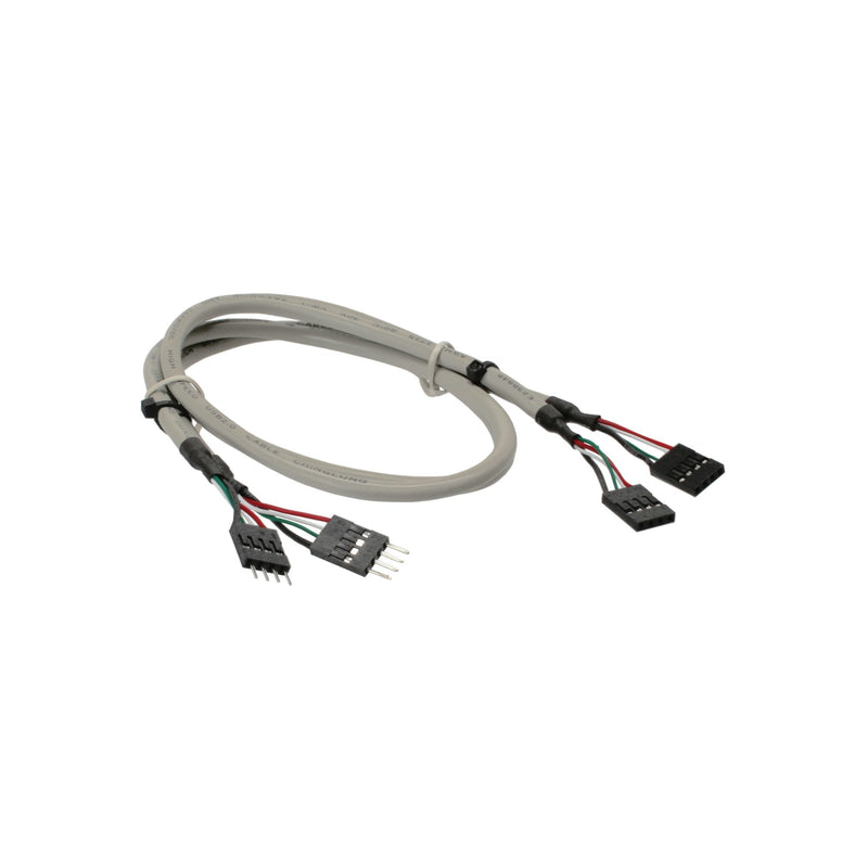 Inline Extensión USB 2.0 Internal 2X 4 Pines Male a Female 0.6M