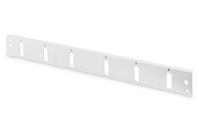 Digitus Panel Front Vertical 6 Ports Sc 1U Grey — image 1