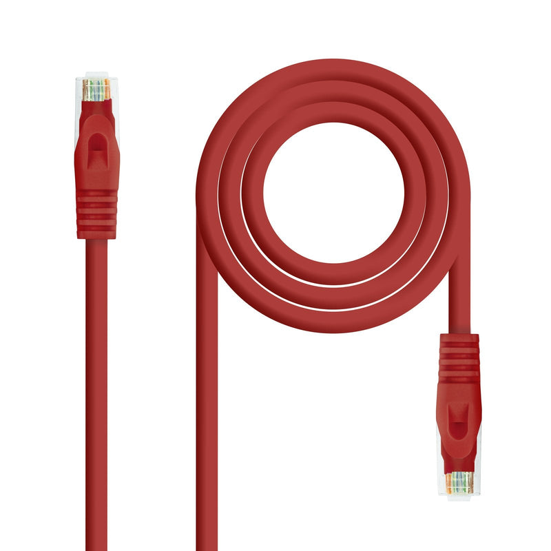 Nanocable Network Cable RJ45 Lszh CAT.6A UTP AWG24 3M - Red