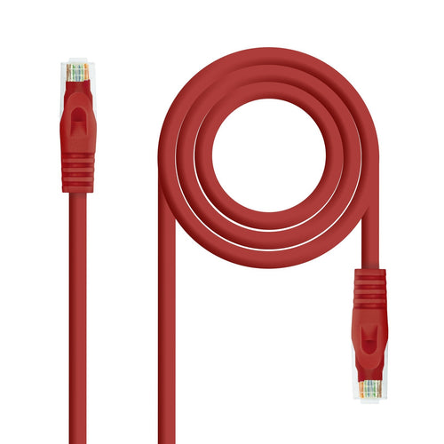 Nanocable Network Cable RJ45 Lszh CAT.6A UTP AWG24 1M - Red — image 1
