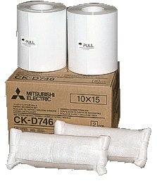 Mitsubishi Ck-d 746 10X15 Cm 2X 400 Impresiones — image 1