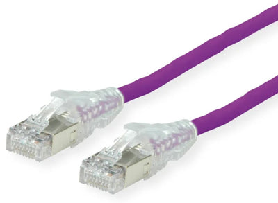 Dtwyler Network Cable CAT.6A (class Ea) S FTP, Cu 7702 Flex Lsoh, Amp V2, Violett, 5M — image 1