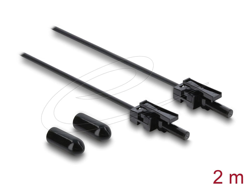 Delock Lwl Pof Plastic Cable Hfbr 4532-4532Z Simplex Connector Male a Simplex Connector Male 2M
