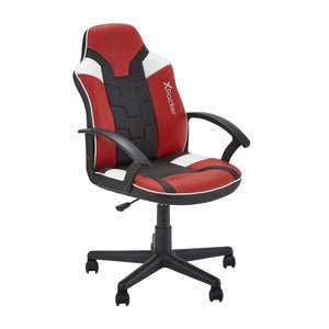 X Rocker 5120101 Chair Videojuegos Butaca Jugar Asiento Acolchado Black Red White — image 1