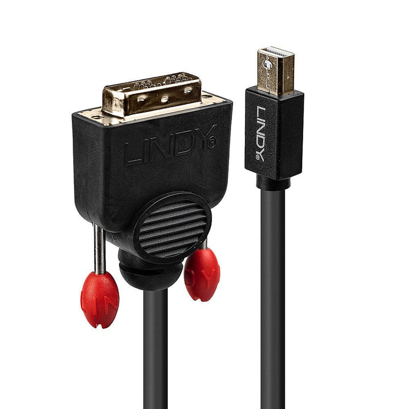 Lindy 41953 Cable 3M Mini DisplayPort DVI-d Black