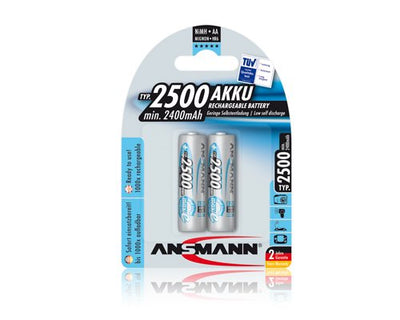 Ansmann 5035432 Battery Doméstica Aa Níquel-metal Hidruro (nimh) Pack 2 Batteries — image 1