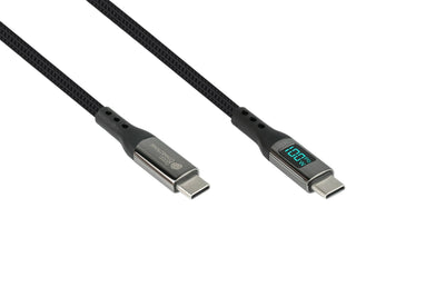 Cable Alcasa 2213-D010S USB 2.0 1M USB C Graphite — image 1
