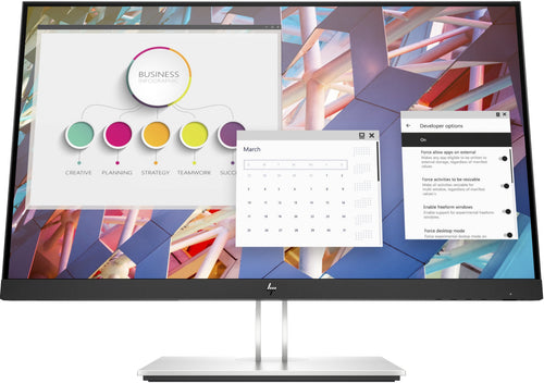 HP Monitor E24 G4,IPS 23.8,1920X1080,REGULABLE ALTURA,3 Years — image 1