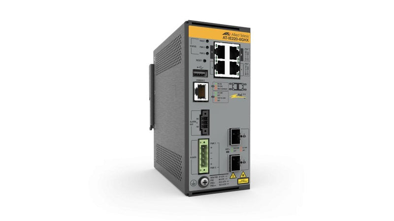 Allied Telesis IE220-6GHX Gestionado L2 Gigabit Ethernet (10/100/1000) Energía Sobre Ethernet (PoE) Grey