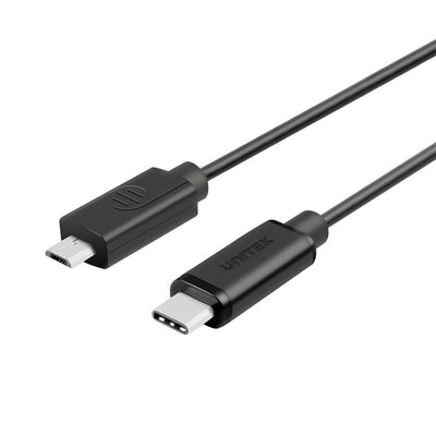 Unitek And -C473BK USB Cable 1M USB 2.0 USB C Micro-usb B Black — image 1