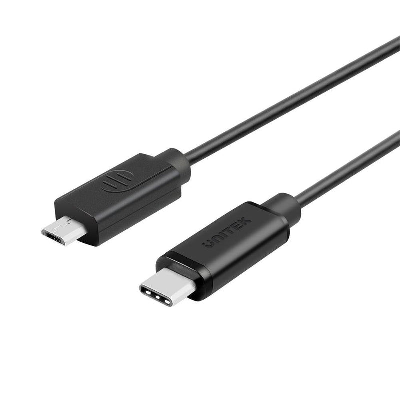 Unitek And -C473BK USB Cable 1M USB 2.0 USB C Micro-usb B Black