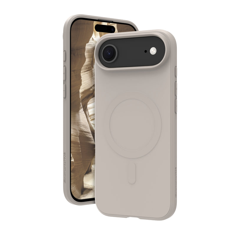 DBRAMANTE1928 Greenland Pro Housing Rear Phone Mobile Phone Compatibilidad With Magsafe Plastic Piedra Arenisc