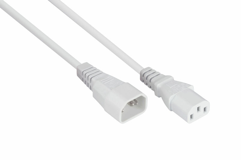 Kabelmeister Cable Alargador IEC C14 An C13 White 5M